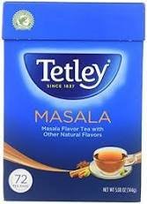 Tetley Masala Tea Bags 72's 144g