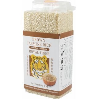 Rice brown jasmine ROYAL TIGER bg 1kg