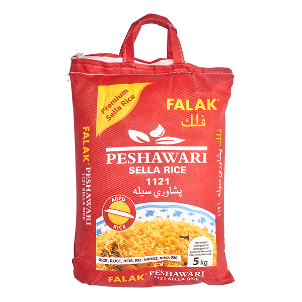 Falak Peshawari Sella 1121 Basmati Rice 5kg